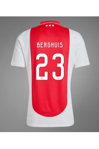 Ajax Steven Berghuis #23 Voetbaltruitje Thuis tenue 2024-25 Korte Mouw